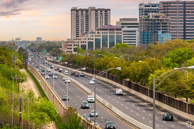 Highland Park is about 4 miles north of Downtown Dallas where you can take Highway 75.