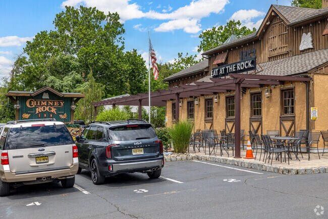 Grab a bite to eat in Martinsville at Chimney Rock Inn.