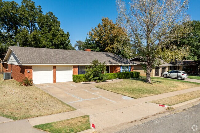 The residential streets in Caprock offer a blend of single-story homes with classic design.