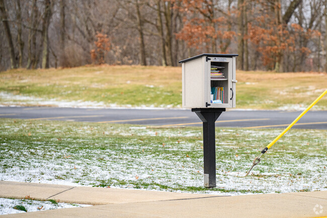Jefferson-Morgan Elementary School participates in The Little Library program.
