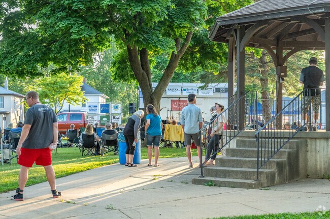 Gillett Park in Tomah has bi-monthly live music events during the summer months.