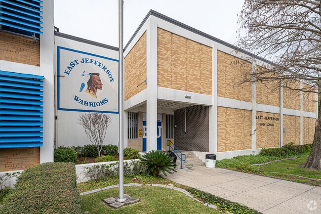 East Jefferson High School provides innovative learning opportunities in a safe environment in Airline Park.