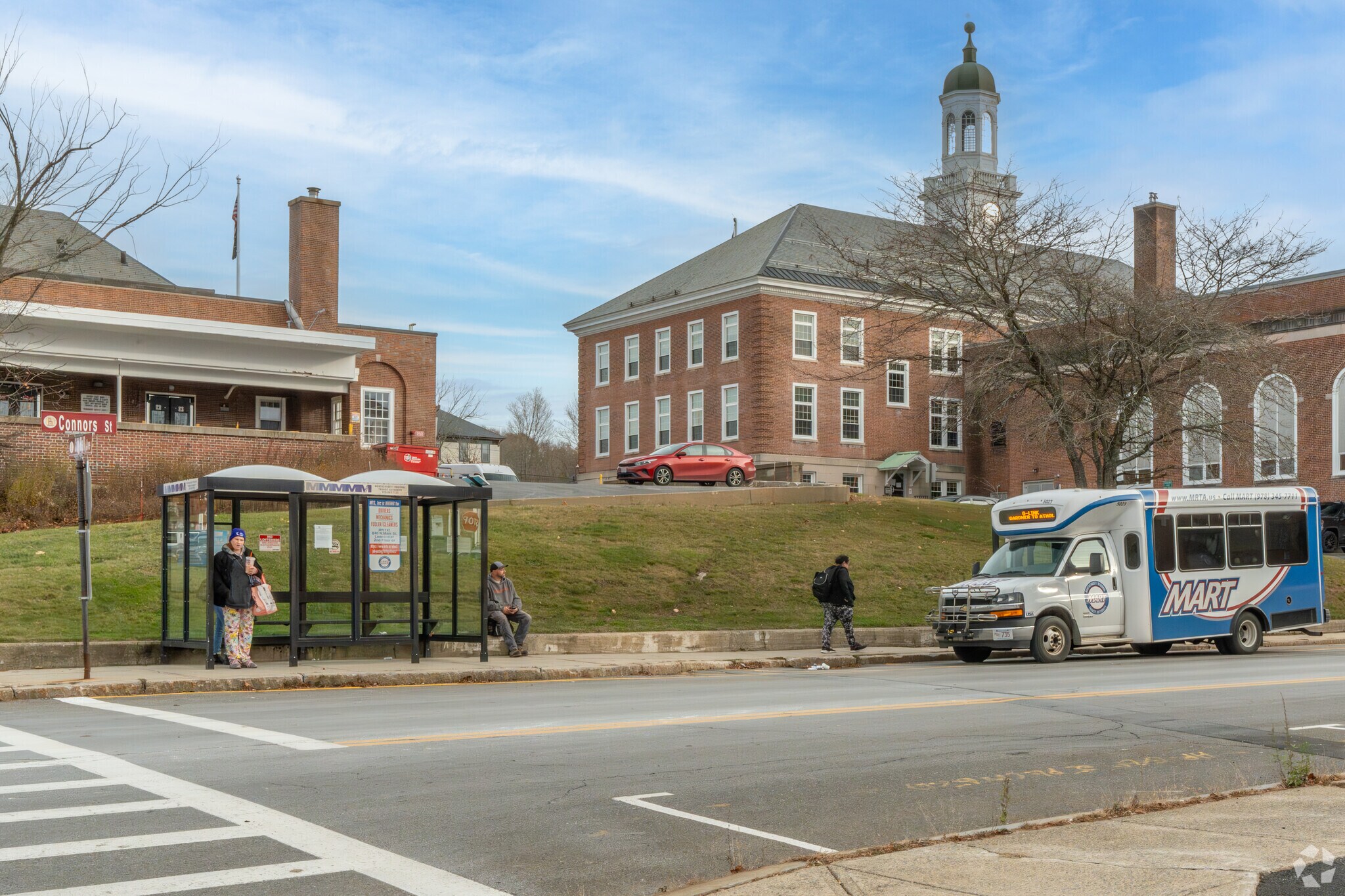 Residents of Gardner have access to the MART transit system.