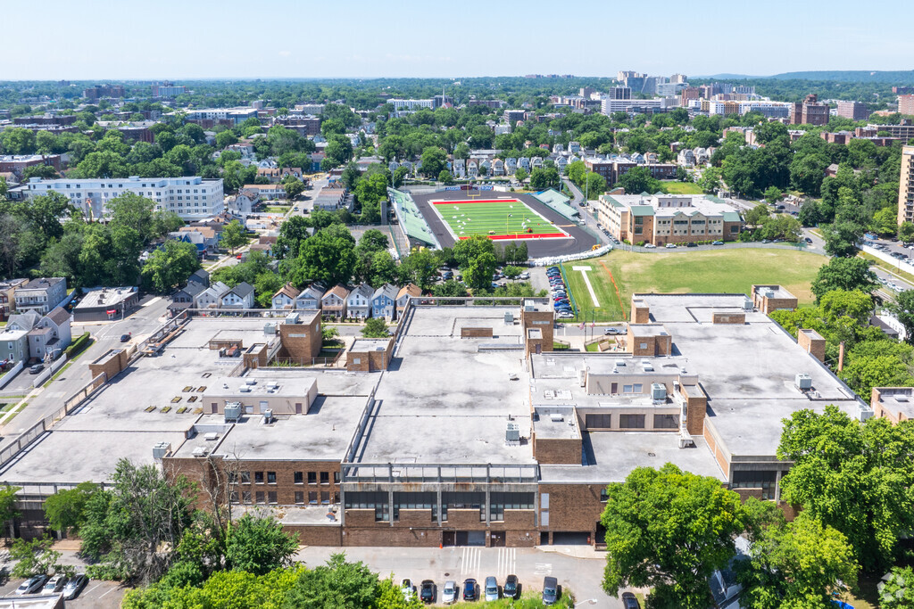 Sojourner Truth Middle School has access to large sports fields