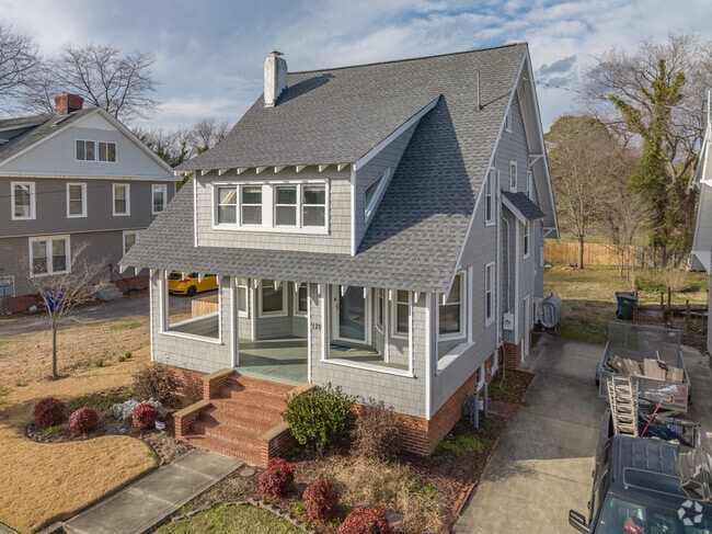 Craftsman style homes in Park Place pack a lot of historic charm.