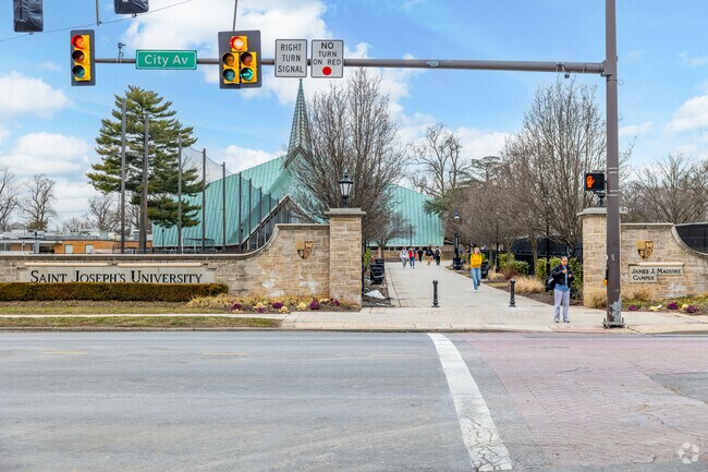 Saint Joseph's University is a highly renowned college in the Overbrook neighborhood.