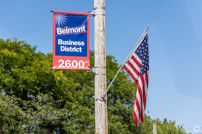 Belmont offers a thriving business district.