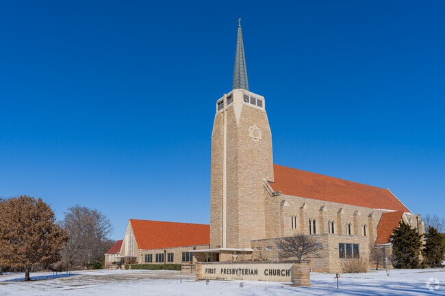 The First Presbyterian Church in Ponca City is a fine example of historic architecture.
