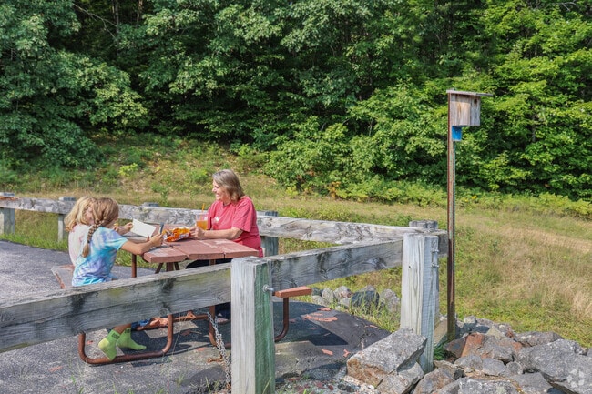 Families in Webster can be found having picnics along the dam.