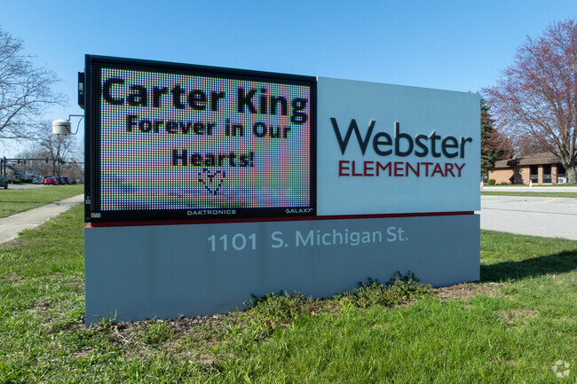 Elementary students enjoy Webster Elementary School.