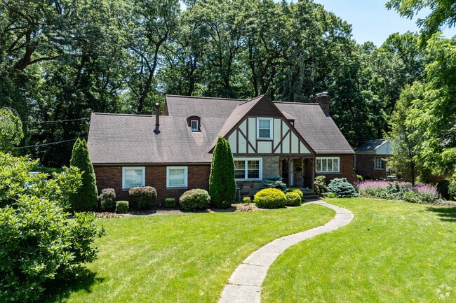 Tudor-style home near the gorge in Broad Boulevard, Cuyahoga Falls.