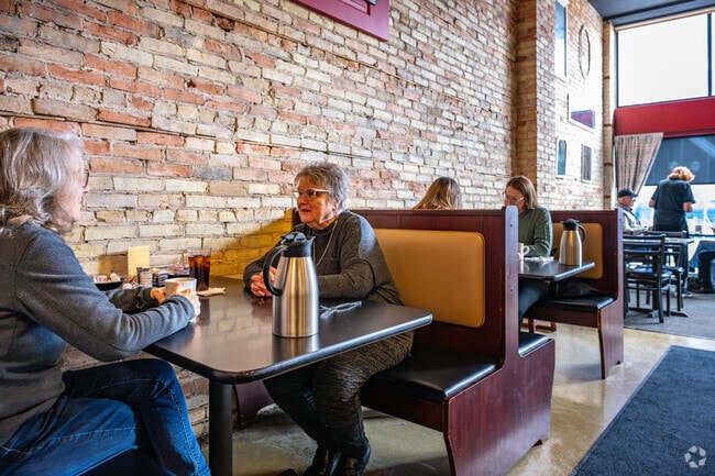 The WeatherVane Restaurant in downtown Menasha is a perfect place to catch up with friends.