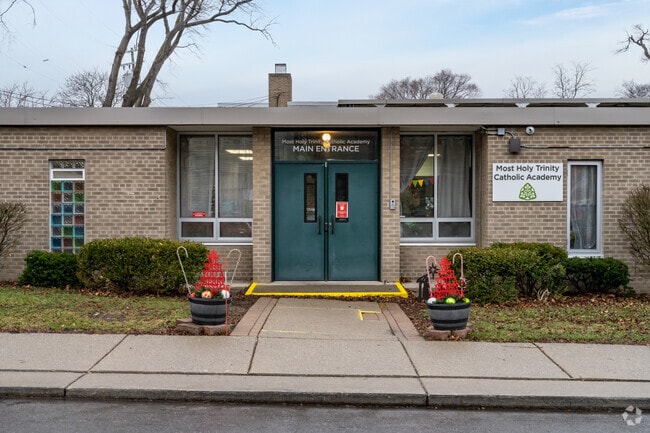 Most Holy Trinity School, Entrance.