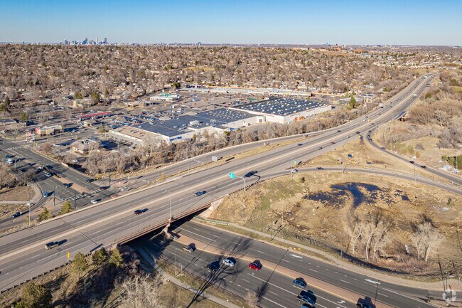 Catch 285 back into Denver in Fort Logan, Denver, CO.