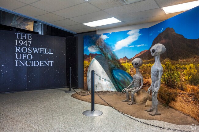 The 1947 “Roswell incident,” which ufologists believe involved the crashing of an alien spacecraft near the city, has become deeply interwoven with its folk culture.