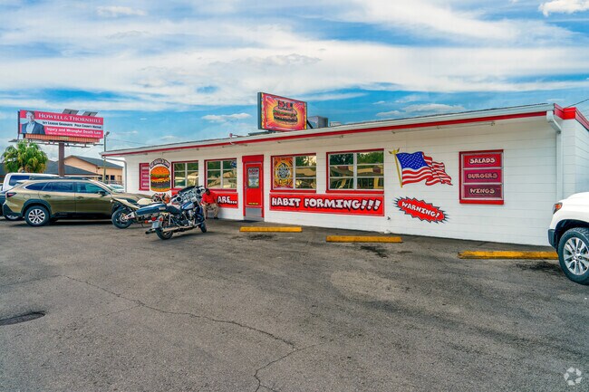 S & L is a popular family-owned restaurnt renowned for its burgers in Crystal Lake.