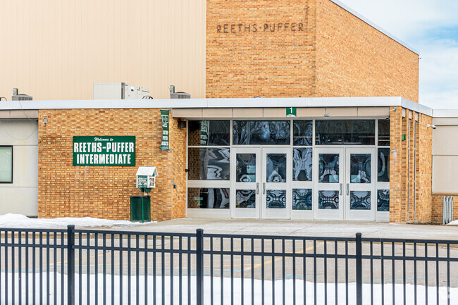 Reeths-Puffer Intermediate School is located in Muskegon, Michigan.