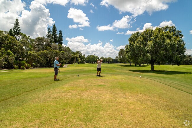 The Golf Hammock Golf Course is a centerpiece in the community.