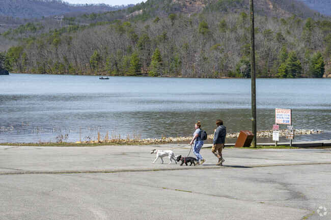 Carvin's Cove Recreation Area has hiking trails, fishing and rental boats.