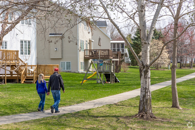 Northridge residents can enjoy walking the trails that run throughout the neighborhood.