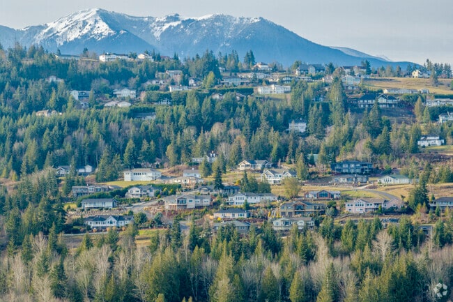 Grab a seat and watch the sunset from your mountain homes in Sequim WA.