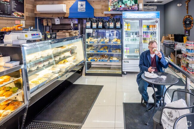 Floral Station Deli in Floral Park serves fresh bagels daily near Bellerose Terrace.