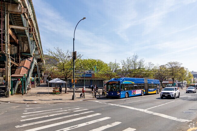 West Farms has the transit to square your way to Manhattan by train or subway.