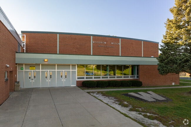 Over 800 students learn at Woodrow Wilson Middle School.