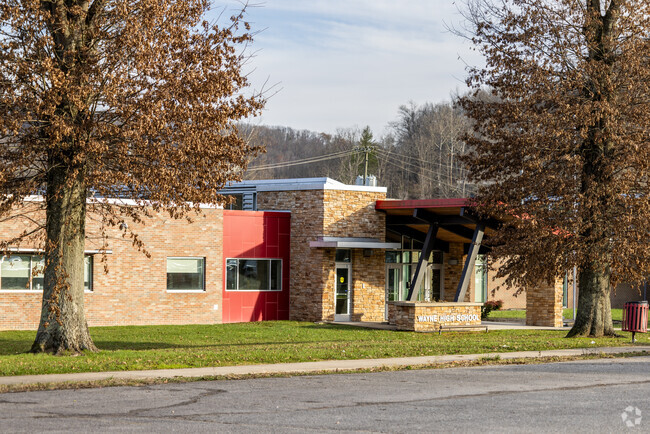 Approximately 611 students attend Wayne High School.
