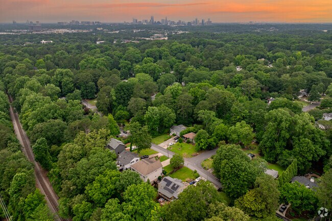 Just a few miles north east of the city, Woodland Hills sits peacefully in the tree canopy.