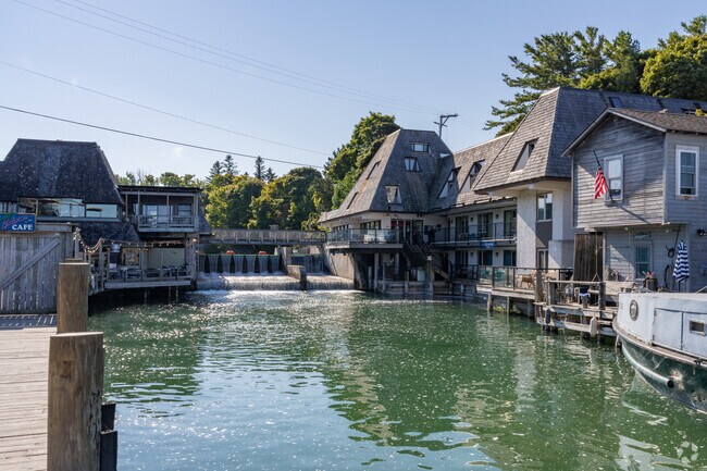 Fishtown is a popular tourist destination on the shores of Leland.