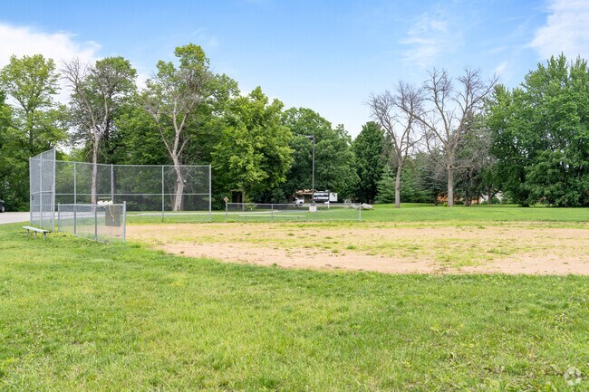 St Paul's Lutheran has a baseball field.