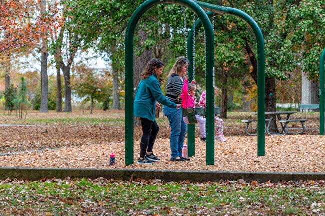 Dam Neck kids love the playgrounds at Princess Anne Park.