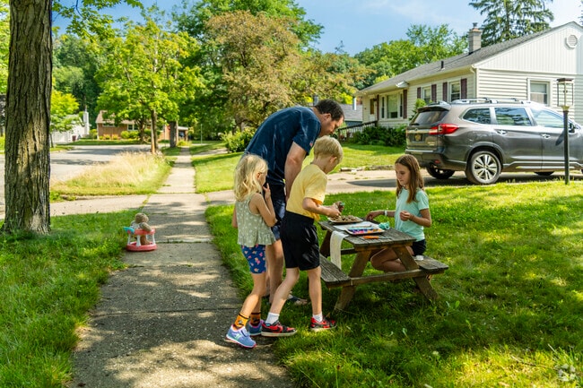 Eberwhite residents of all ages make and sell their artwork.