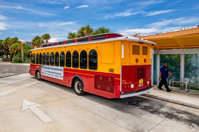 Fun trolly's will take you around to different beaches & can be picked up in St. Pete Beach.