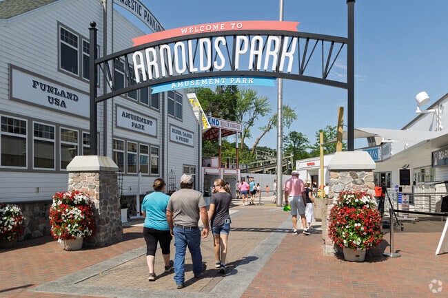 Okoboji is just minutes from the historic Arnolds Park amusement park.