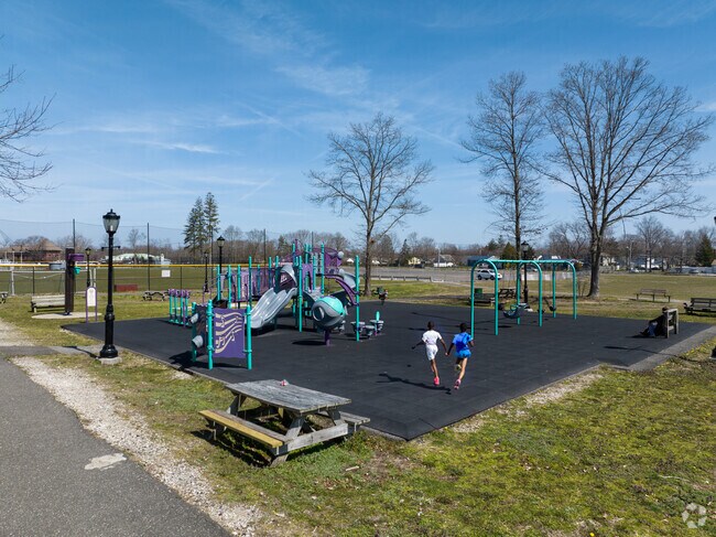 Kids love the playground at Central Islips Community Park.
