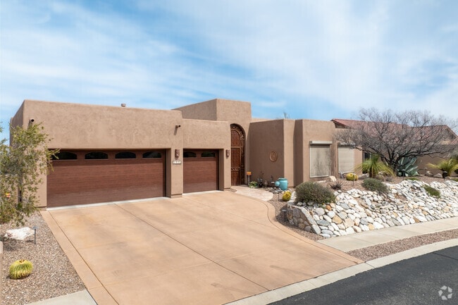 Starr Pass homes are typically shades of desert hues.