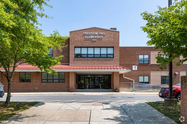 Freedom Hill Elementary School offers a safe learning environment for children.