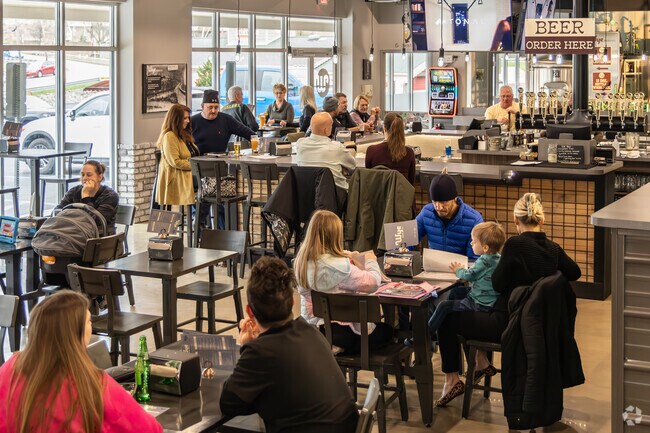Residents of Trafford meet for food and drinks at Wye Beer Co.