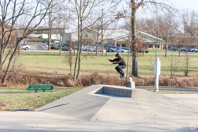 The residents of Powell can enjoy the skate park in Adventure Park.