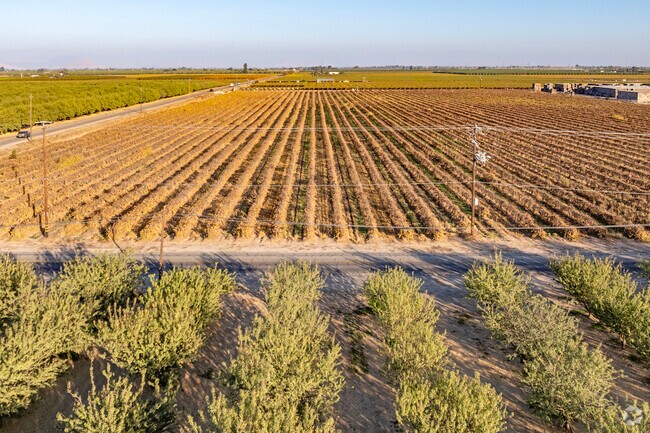 Dry crops can create a lot of dust in the air in the Fowler area.
