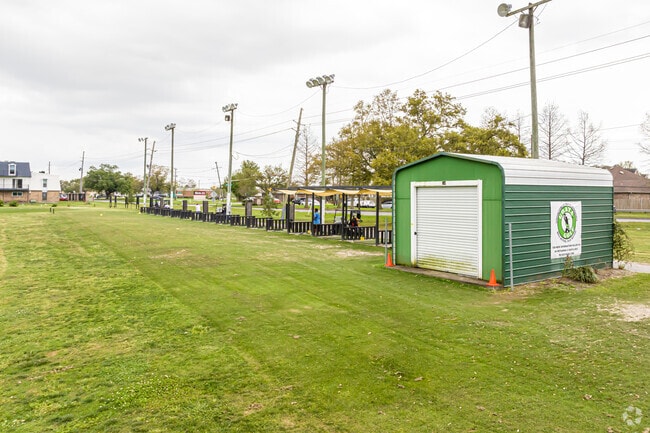 Timberlane residents can practice their swing at the Timberlane Golf  Driving Range.