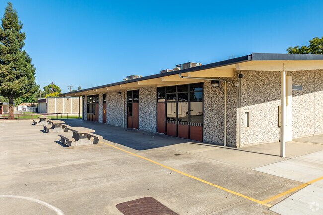 Brittan Elementary School serves K–8 students in Sutter.