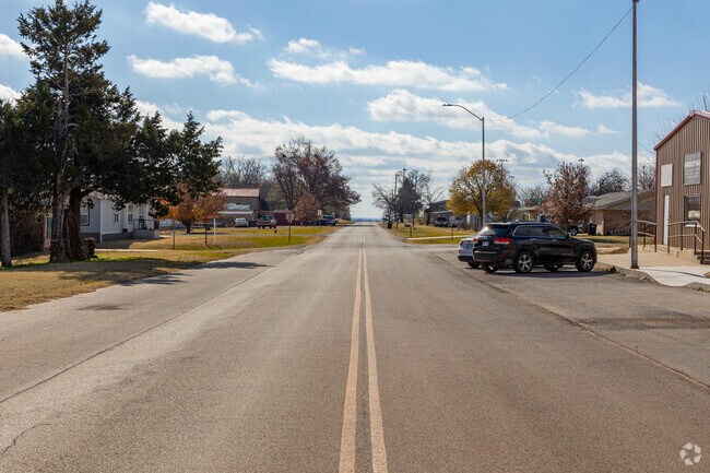 Carney's quiet streets make for peaceful living.