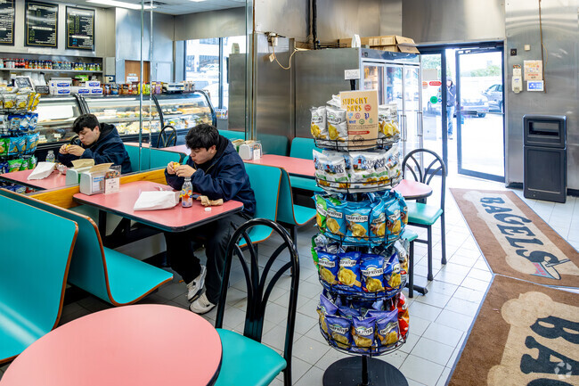 Stop in for a bite at Goody's Bagels in Greenvale.