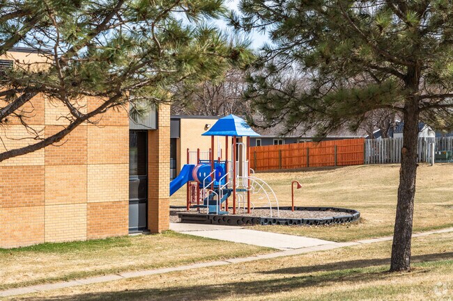 Robert Place Miller Elementary School has a great play area for students.