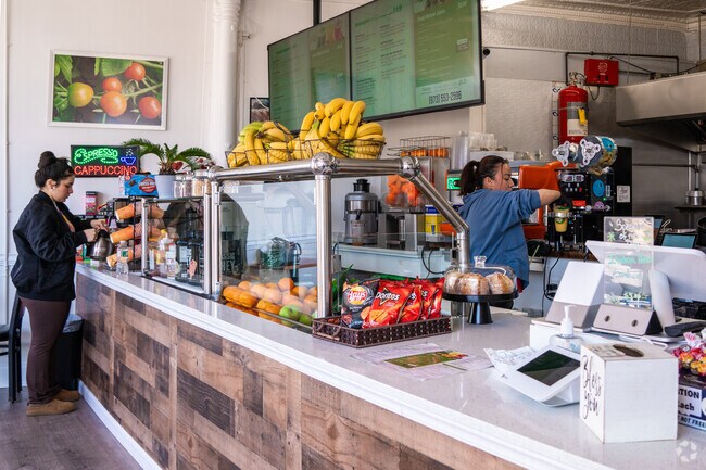 Raffi Juice bar in Haledon serves fresh shakes, smoothies and juices.