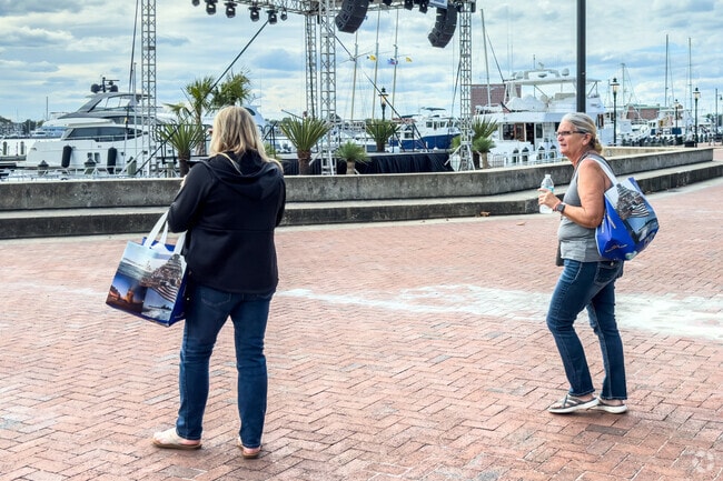 Ingleside’s brick paths are perfect for walking, socializing, or enjoying the outdoors.