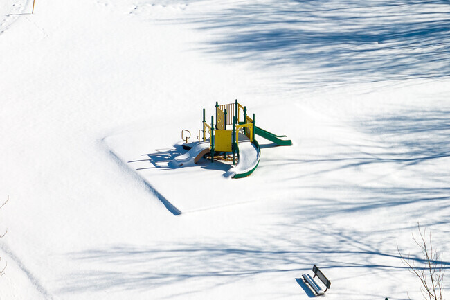 One of two playgrounds at Volney Elementary in Fulton.